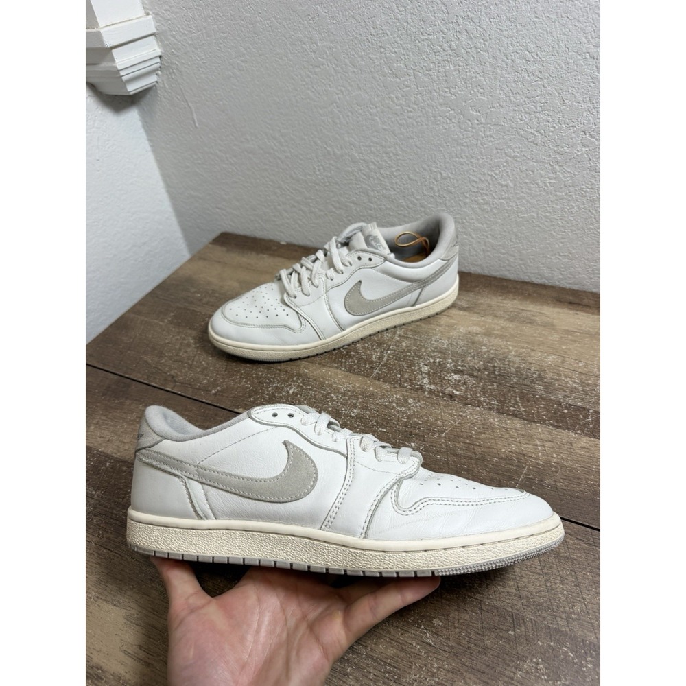 Size 11.5 - Men's Air Jordan 1 Low '85 Neutral Grey White FB9933-100 Sneakers